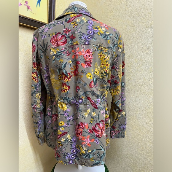 Floral Safari Jacket - Picture 7 of 15